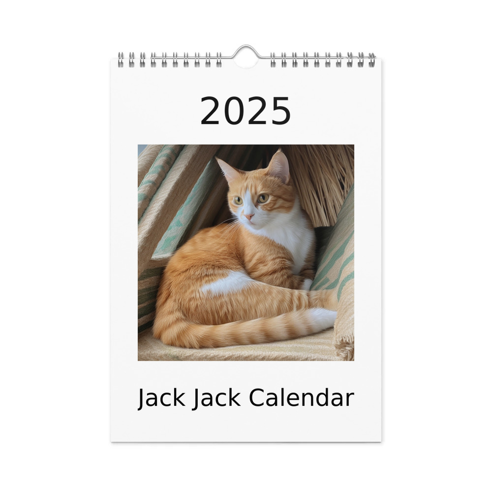 PugMug Custom Jack Jack Wall Calendar (2026)