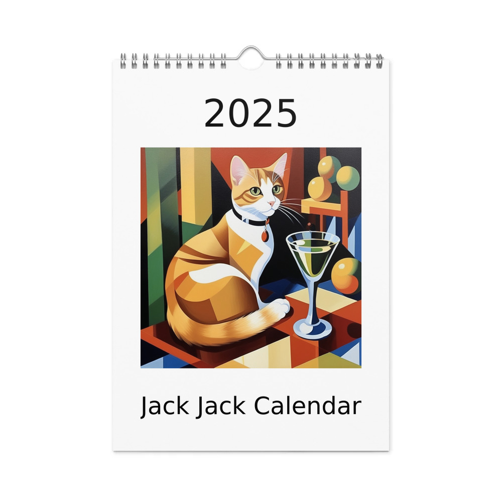 PugMug Custom Jack Jack Wall Calendar (2026)
