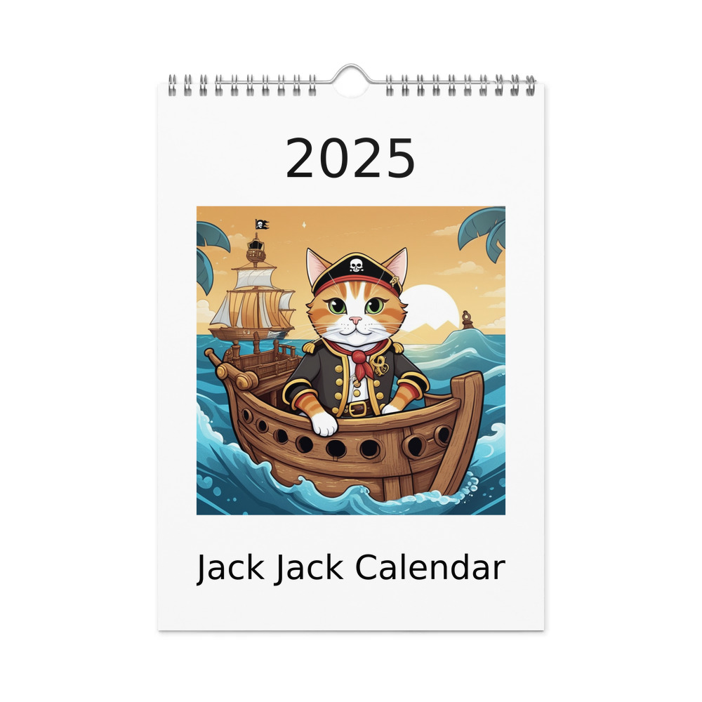 PugMug Custom Jack Jack Wall Calendar (2026)
