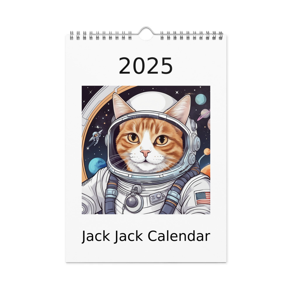 PugMug Custom Jack Jack Wall Calendar (2026)
