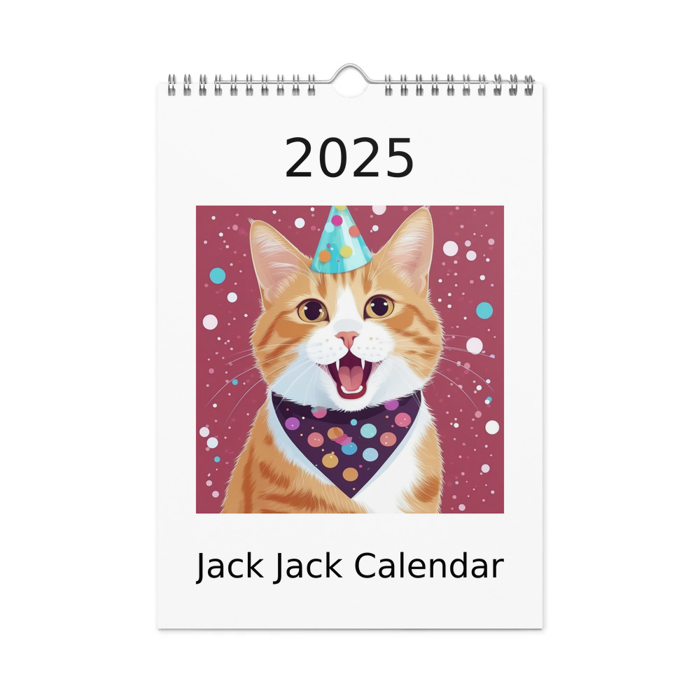 PugMug Custom Jack Jack Wall Calendar (2026)