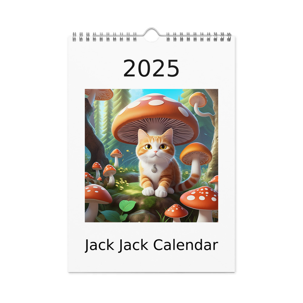PugMug Custom Jack Jack Wall Calendar (2026)
