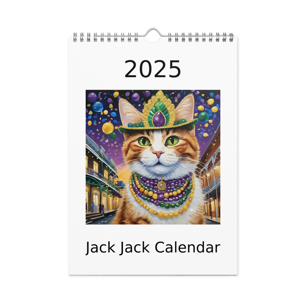 PugMug Custom Jack Jack Wall Calendar (2026)