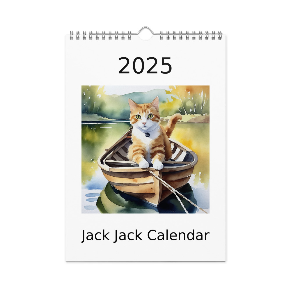 PugMug Custom Jack Jack Wall Calendar (2026)