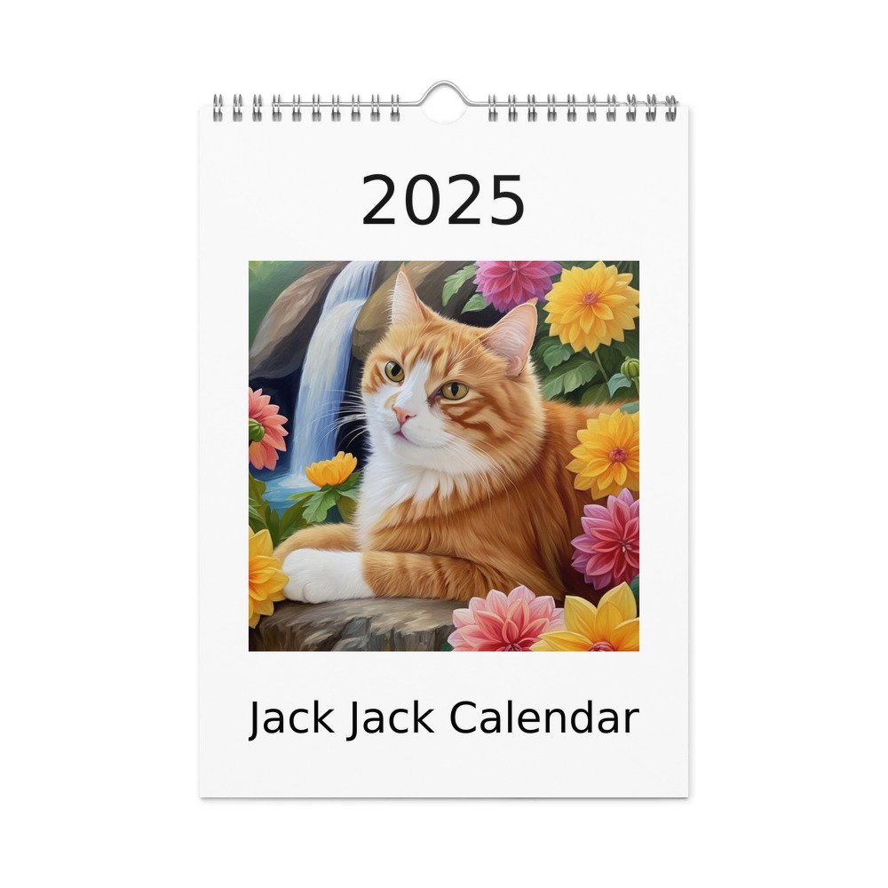 PugMug Custom Jack Jack Wall Calendar (2026)