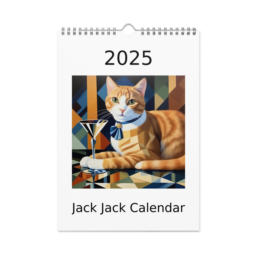 PugMug Custom Jack Jack Wall Calendar (2026)