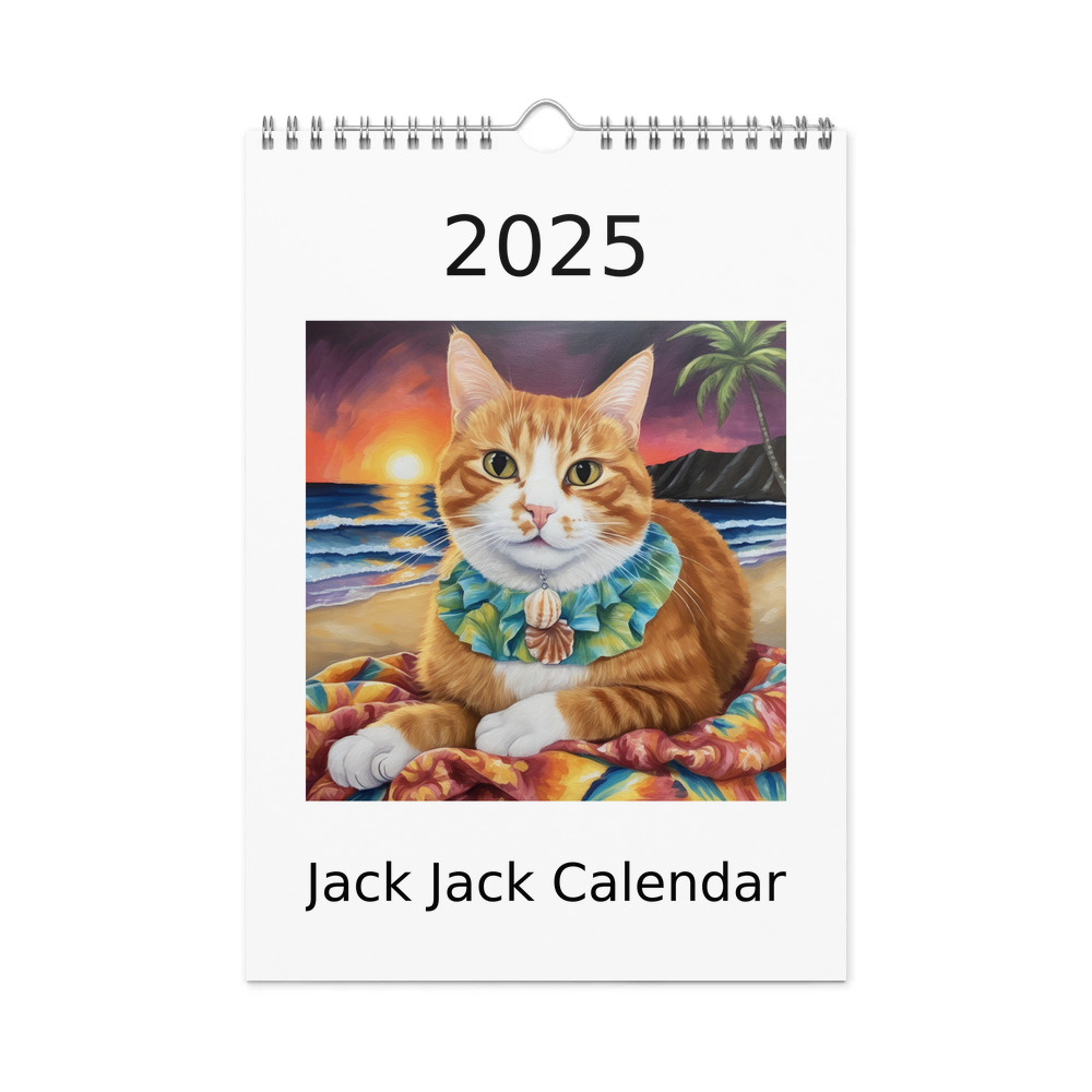 PugMug Custom Jack Jack Wall Calendar (2026)