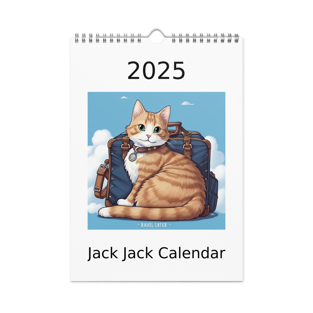 PugMug Custom Jack Jack Wall Calendar (2026)