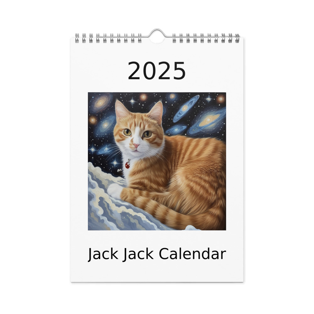 PugMug Custom Jack Jack Wall Calendar (2026)