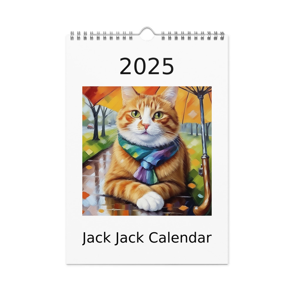 PugMug Custom Jack Jack Wall Calendar (2026)