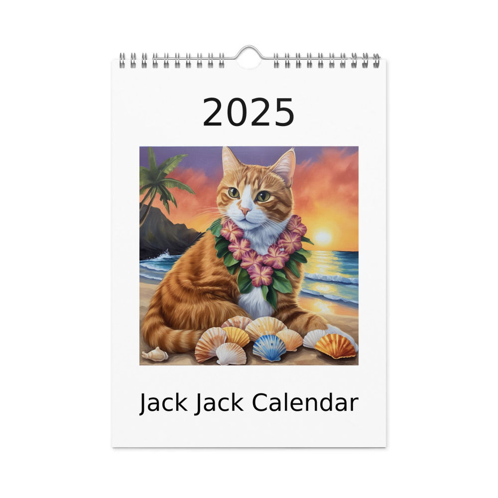 PugMug Custom Jack Jack Wall Calendar (2026)