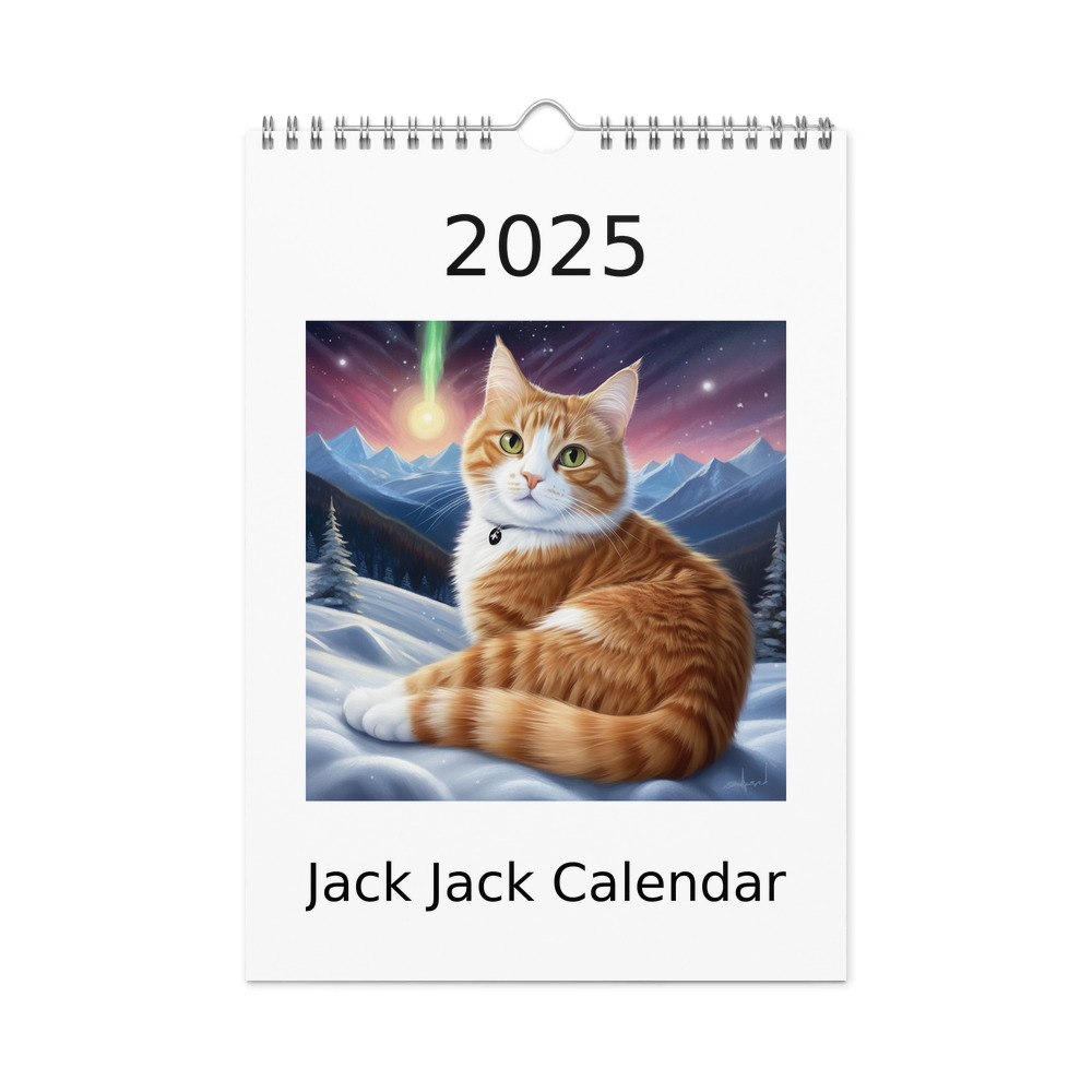 PugMug Custom Jack Jack Wall Calendar (2026)