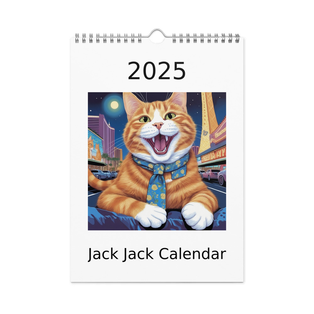 PugMug Custom Jack Jack Wall Calendar (2026)