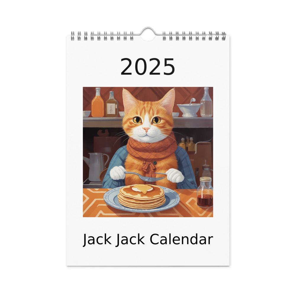PugMug Custom Jack Jack Wall Calendar (2026)