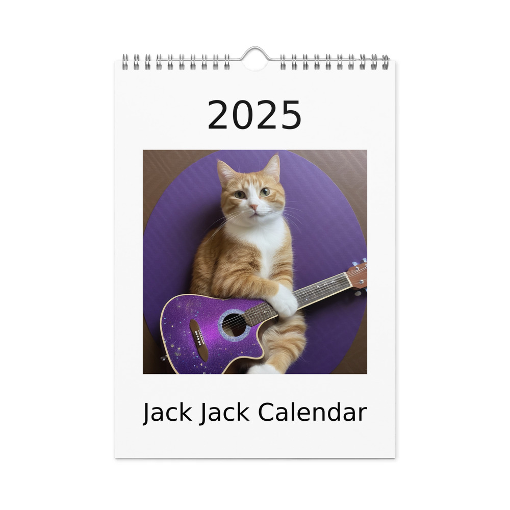 PugMug Custom Jack Jack Wall Calendar (2026)