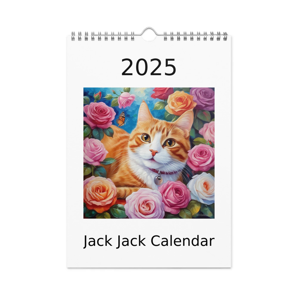 PugMug Custom Jack Jack Wall Calendar (2026)