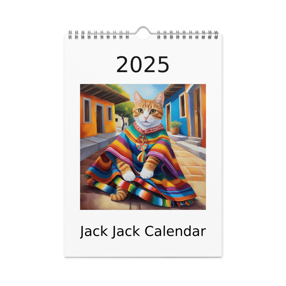 PugMug Custom Jack Jack Wall Calendar (2026)