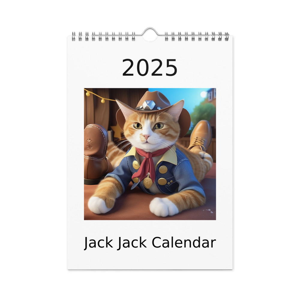 PugMug Custom Jack Jack Wall Calendar (2026)