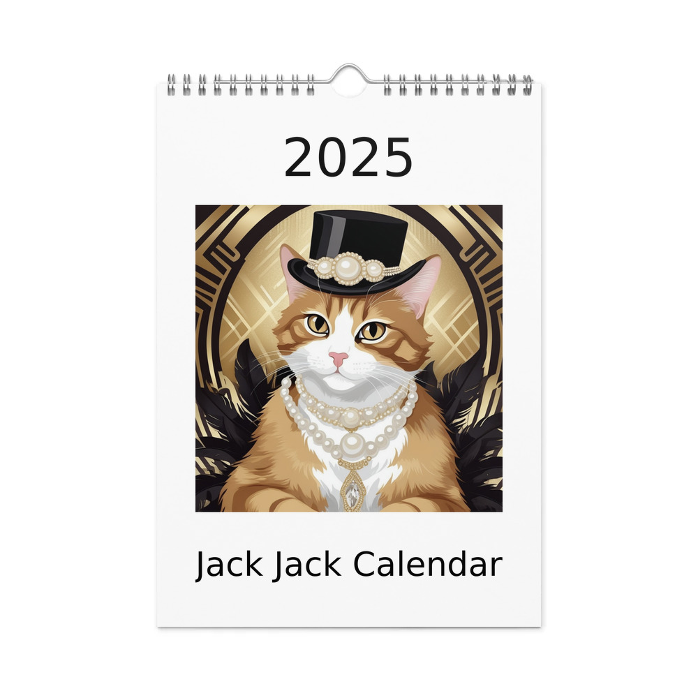 PugMug Custom Jack Jack Wall Calendar (2026)