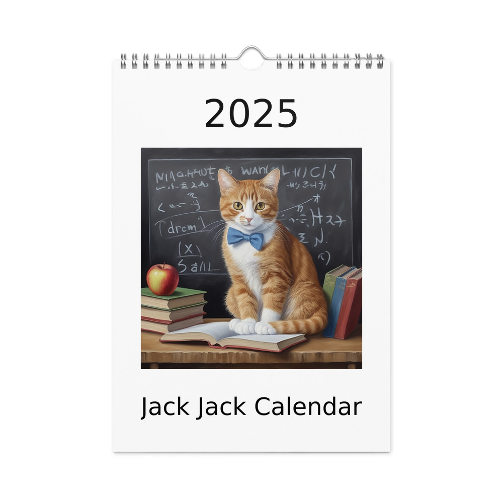 PugMug Custom Jack Jack Wall Calendar (2026)