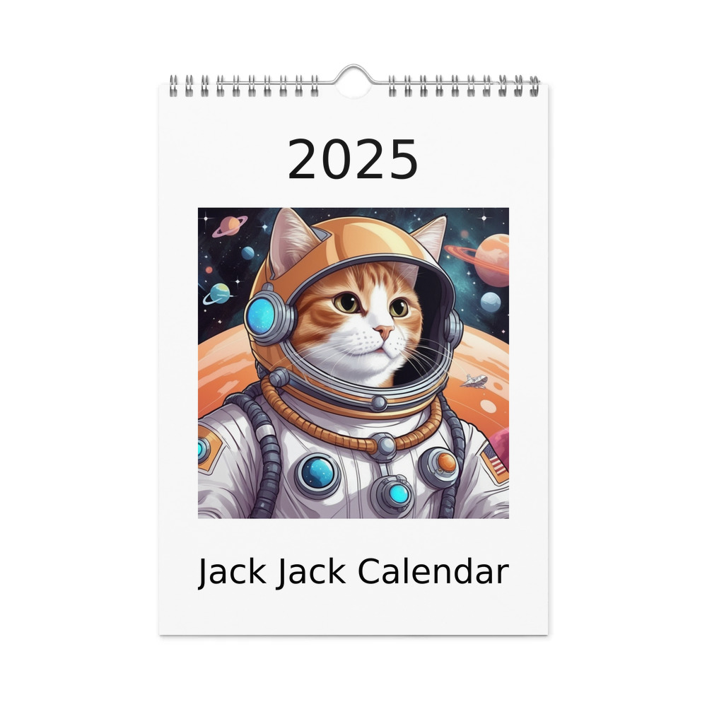 PugMug Custom Jack Jack Wall Calendar (2026)