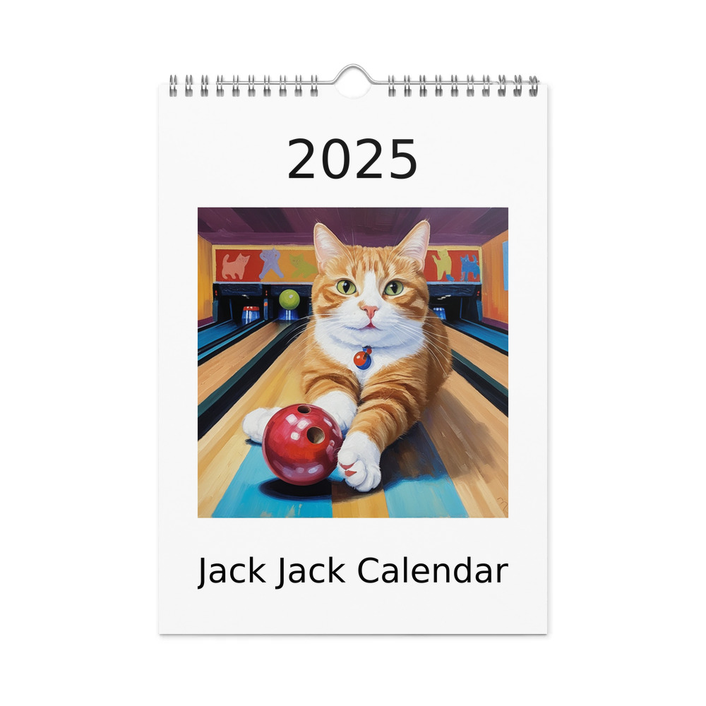 PugMug Custom Jack Jack Wall Calendar (2026)