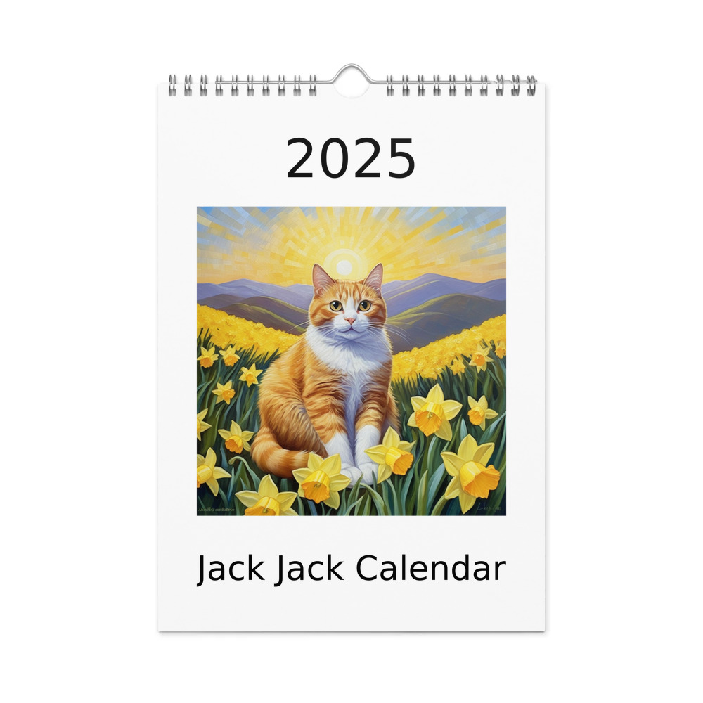 PugMug Custom Jack Jack Wall Calendar (2026)