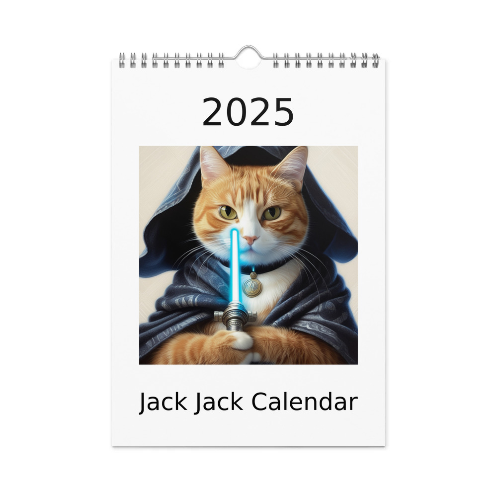 PugMug Custom Jack Jack Wall Calendar (2026)