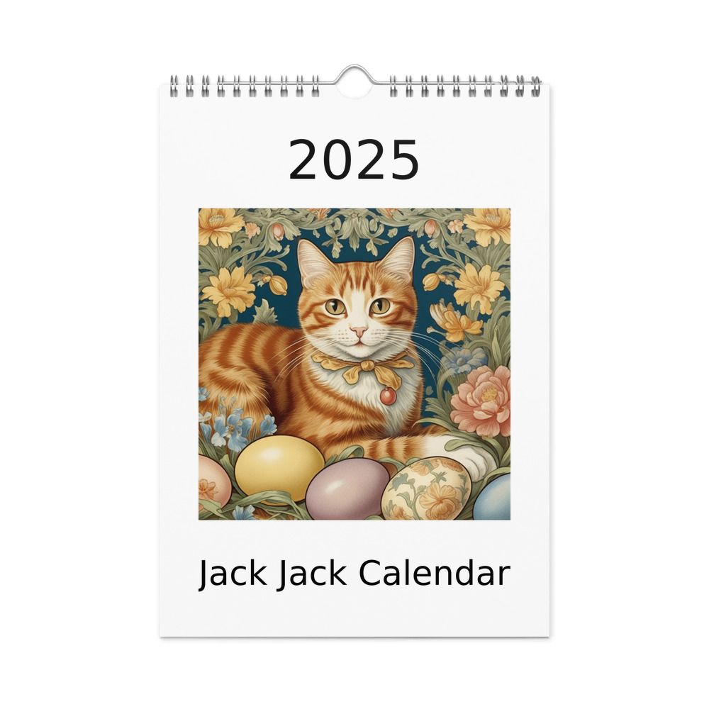 PugMug Custom Jack Jack Wall Calendar (2026)