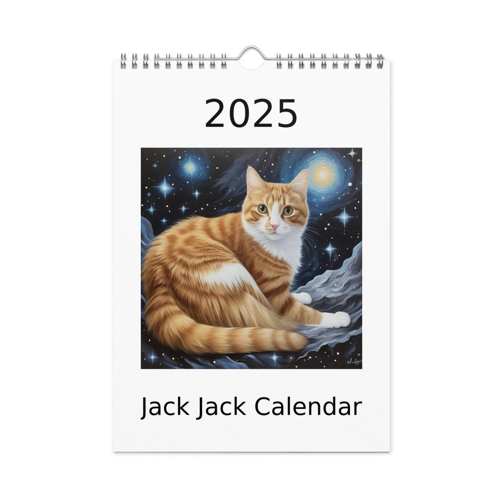 PugMug Custom Jack Jack Wall Calendar (2026)