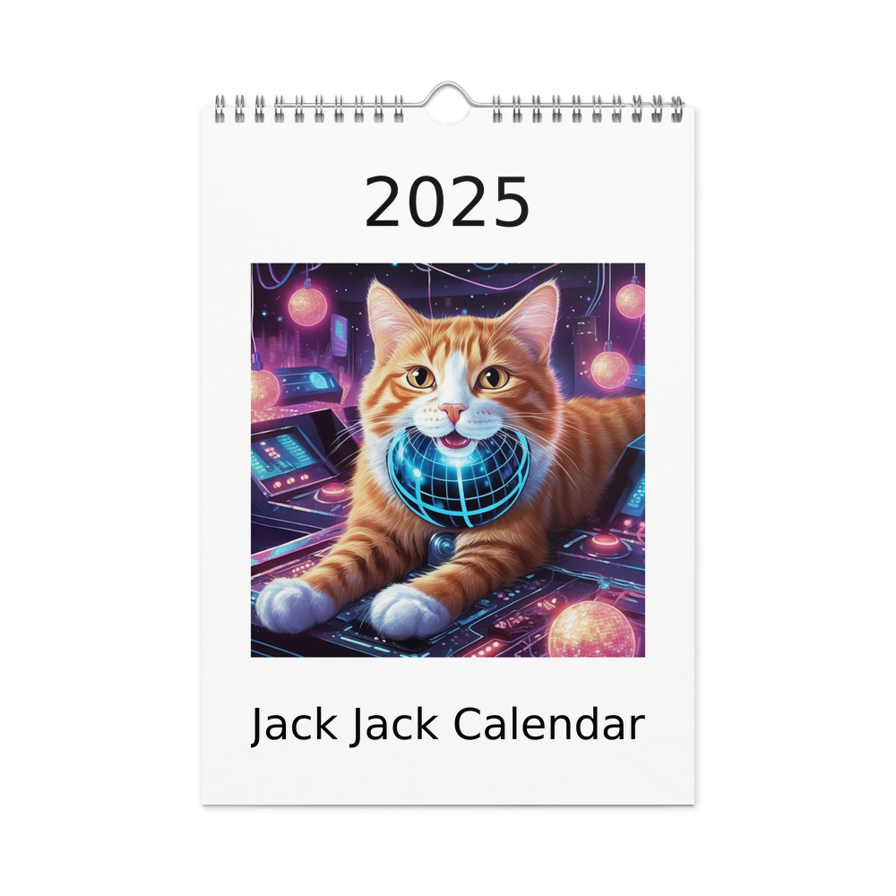 PugMug Custom Jack Jack Wall Calendar (2026)