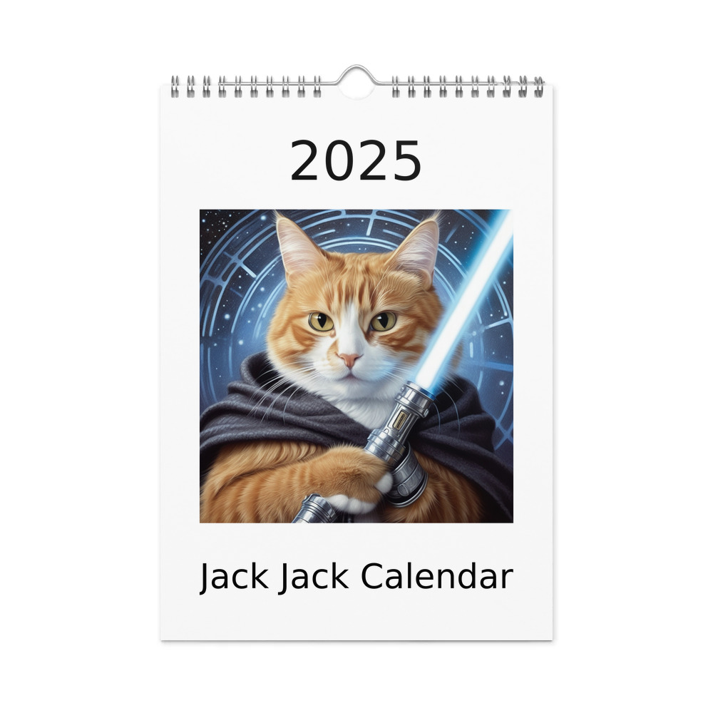 PugMug Custom Jack Jack Wall Calendar (2026)