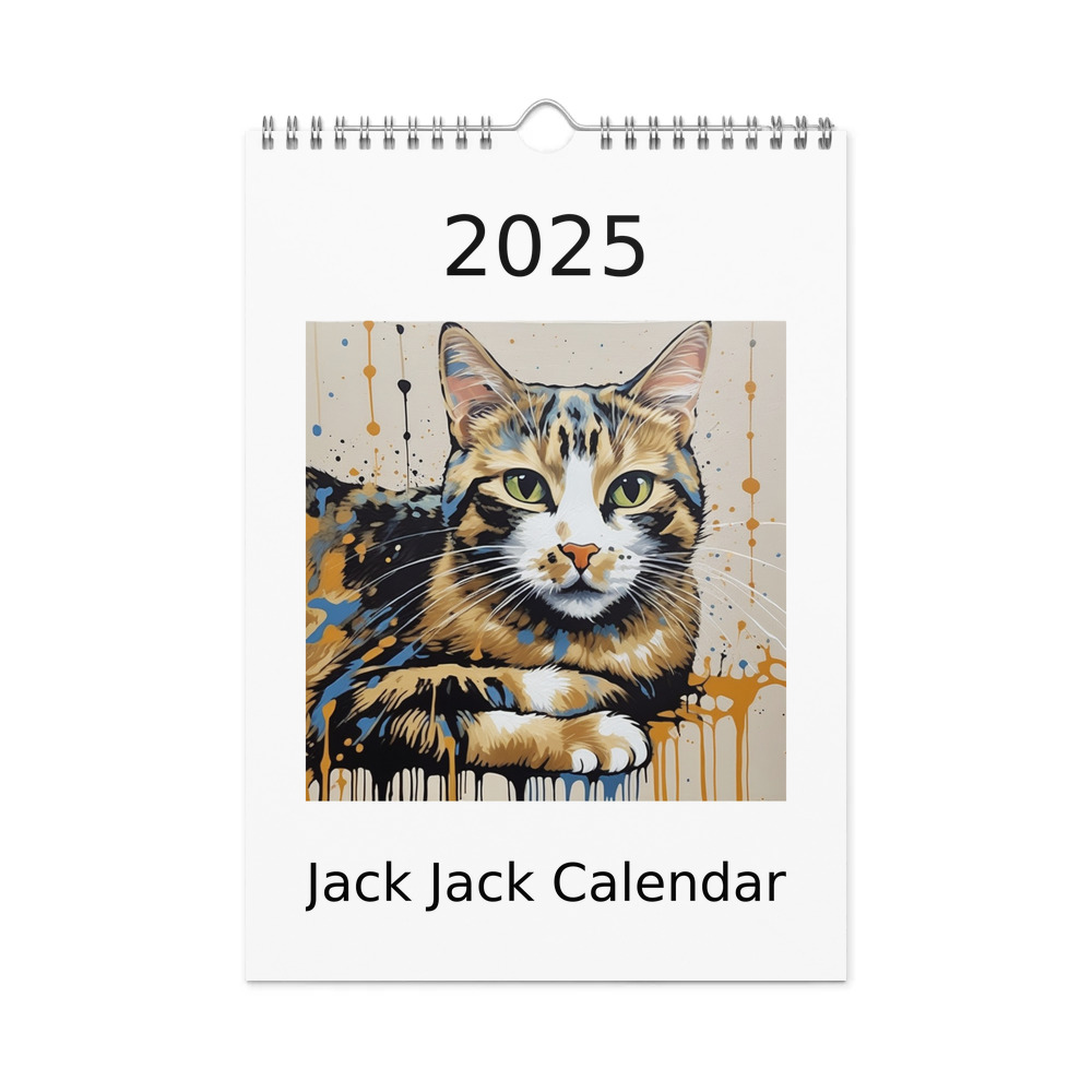 PugMug Custom Jack Jack Wall Calendar (2026)