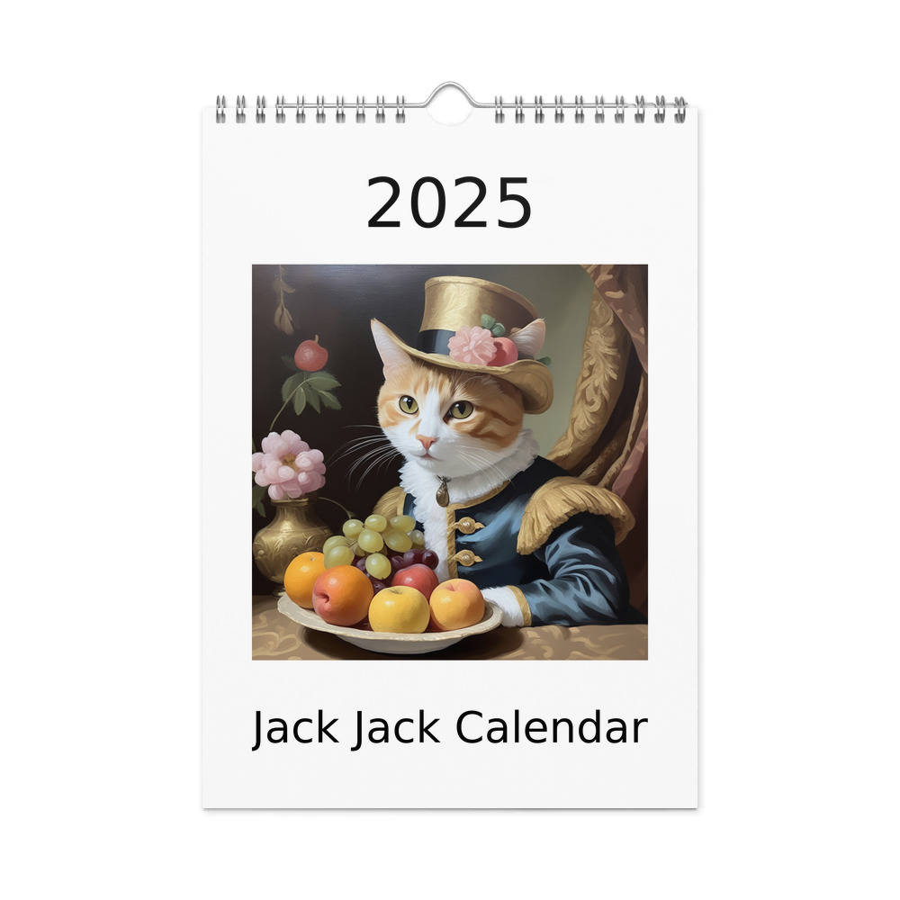 PugMug Custom Jack Jack Wall Calendar (2026)
