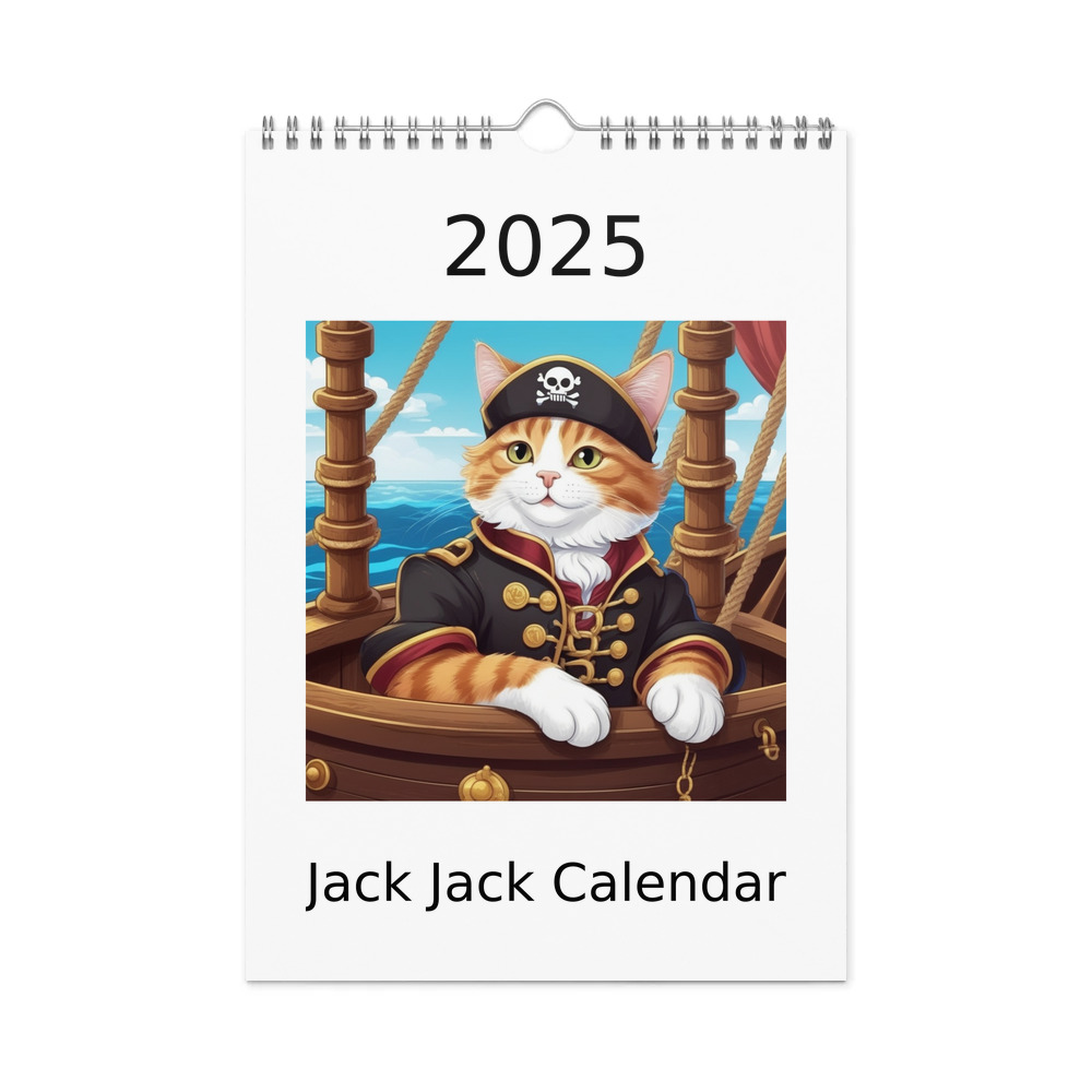 PugMug Custom Jack Jack Wall Calendar (2026)