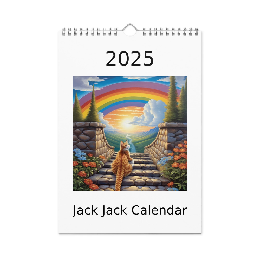 PugMug Custom Jack Jack Wall Calendar (2026)