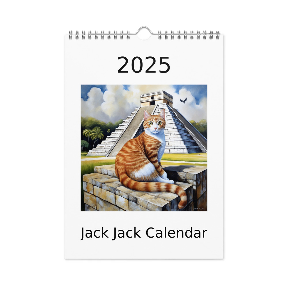 PugMug Custom Jack Jack Wall Calendar (2026)