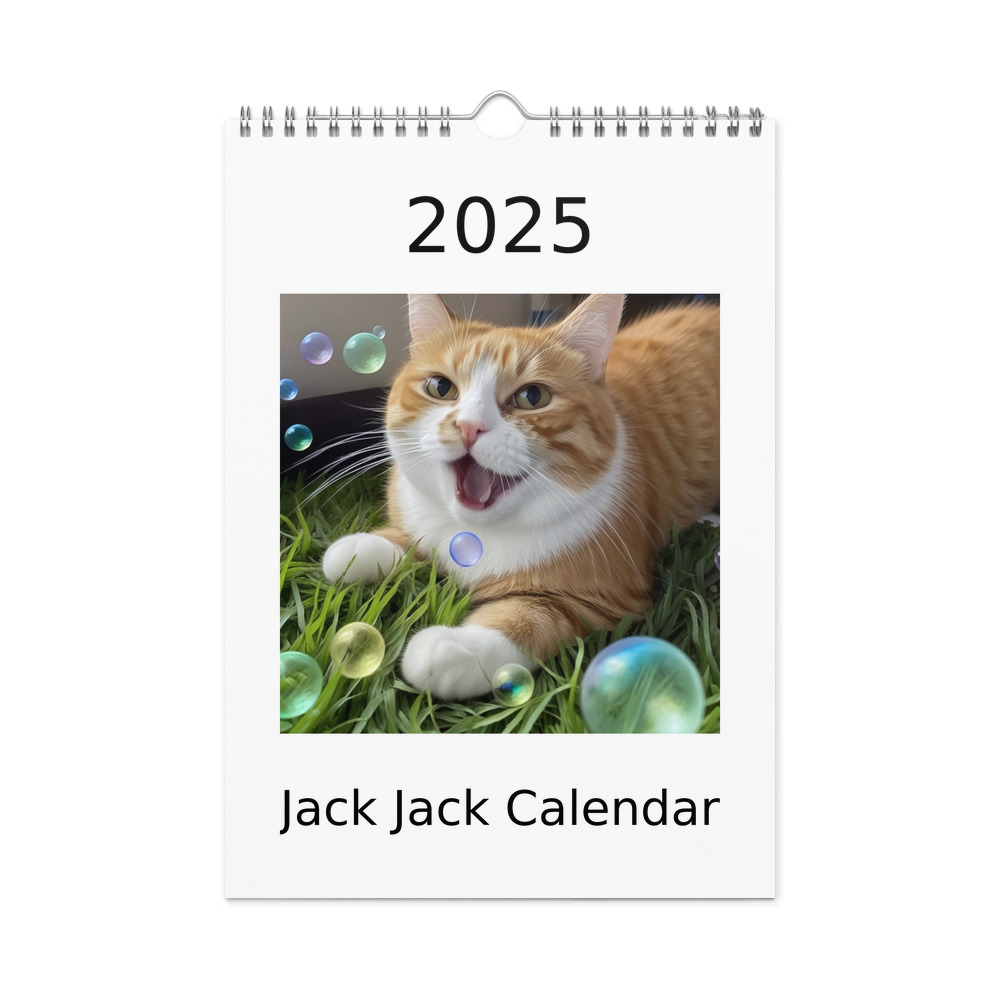 PugMug Custom Jack Jack Wall Calendar (2026)