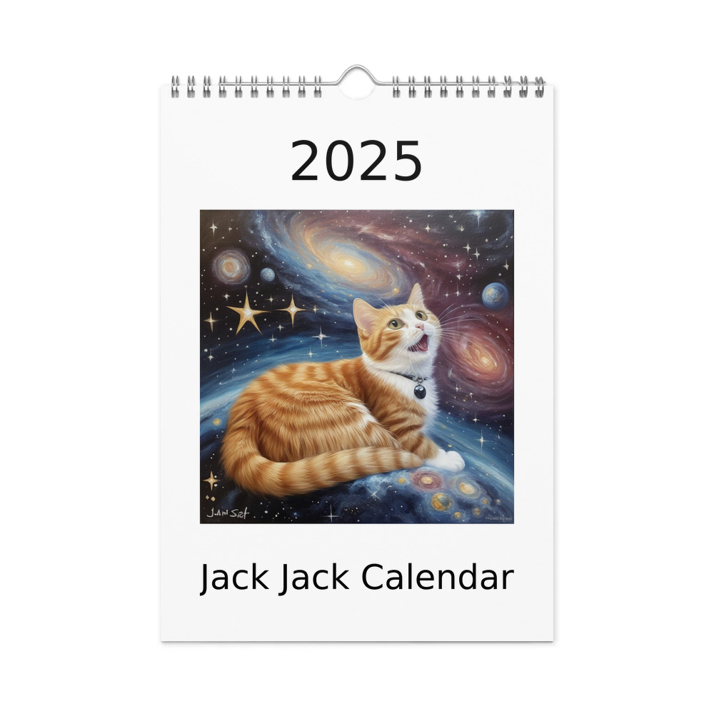 PugMug Custom Jack Jack Wall Calendar (2026)