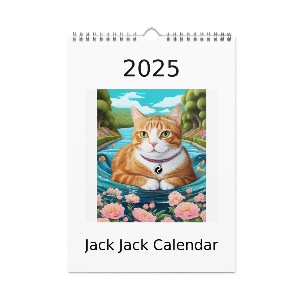 PugMug Custom Jack Jack Wall Calendar (2026)