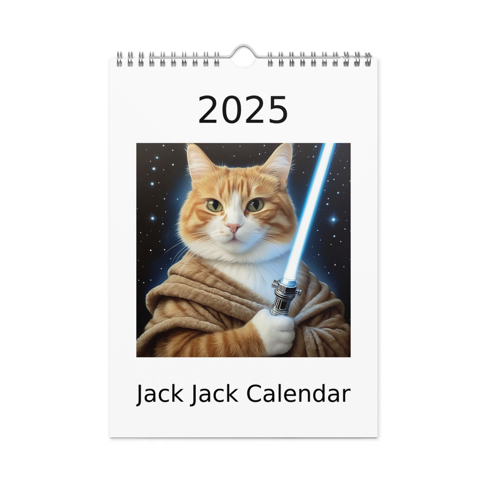 PugMug Custom Jack Jack Wall Calendar (2026)