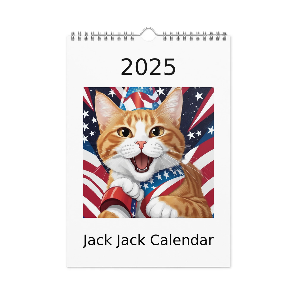 PugMug Custom Jack Jack Wall Calendar (2026)