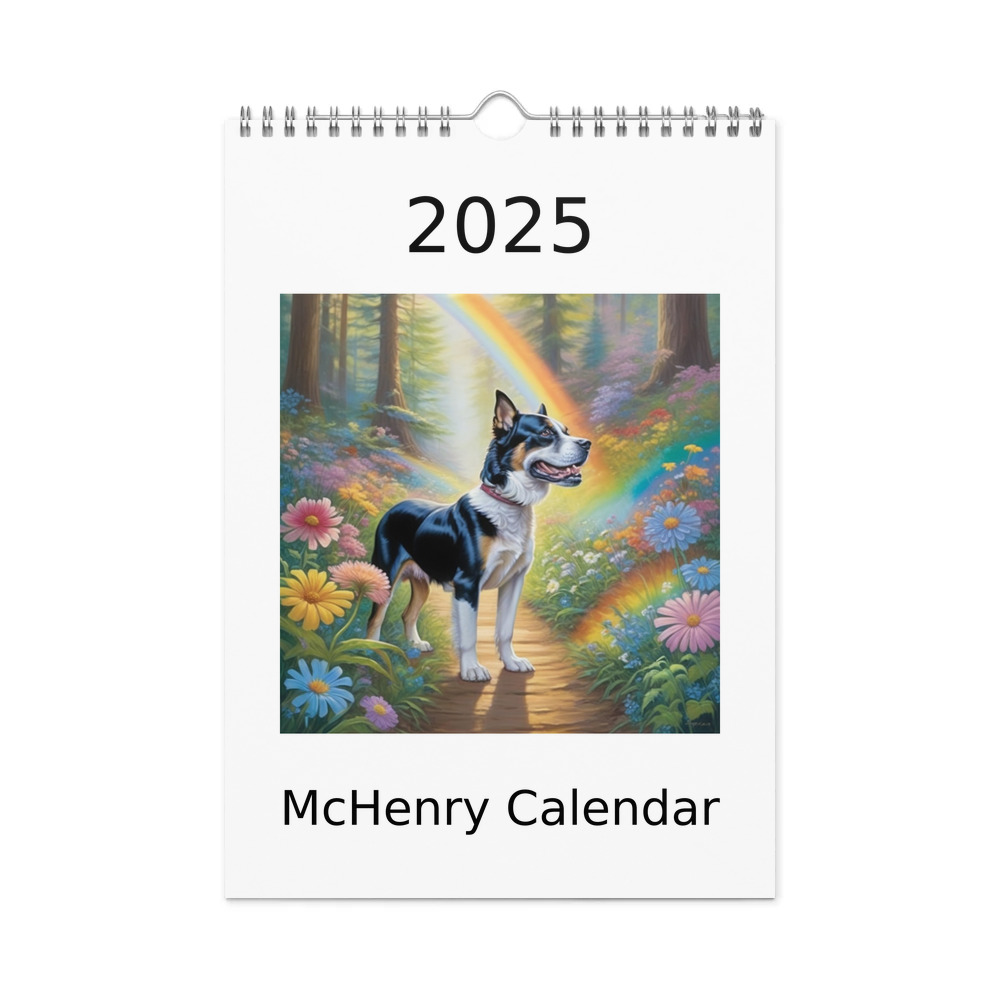 PugMug Custom McHenry Wall Calendar (2026)