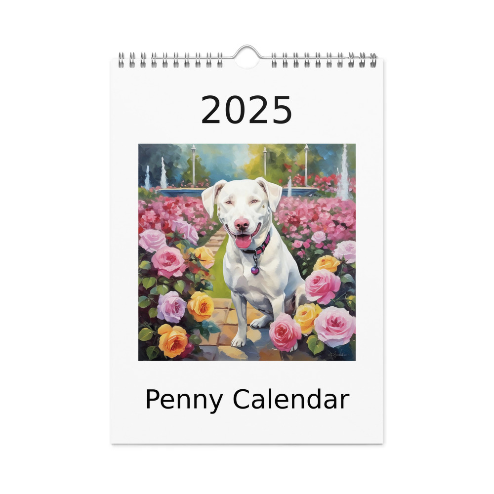 PugMug Custom Penny Wall Calendar (2026)
