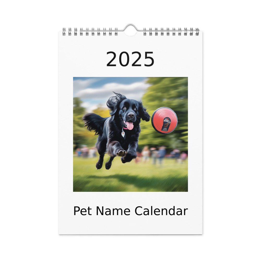 PugMug Custom Newfoundland Wall Calendar (2026)