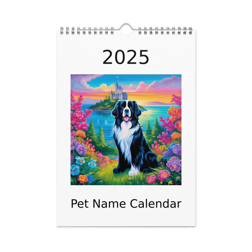 PugMug Custom Newfoundland Wall Calendar (2026)