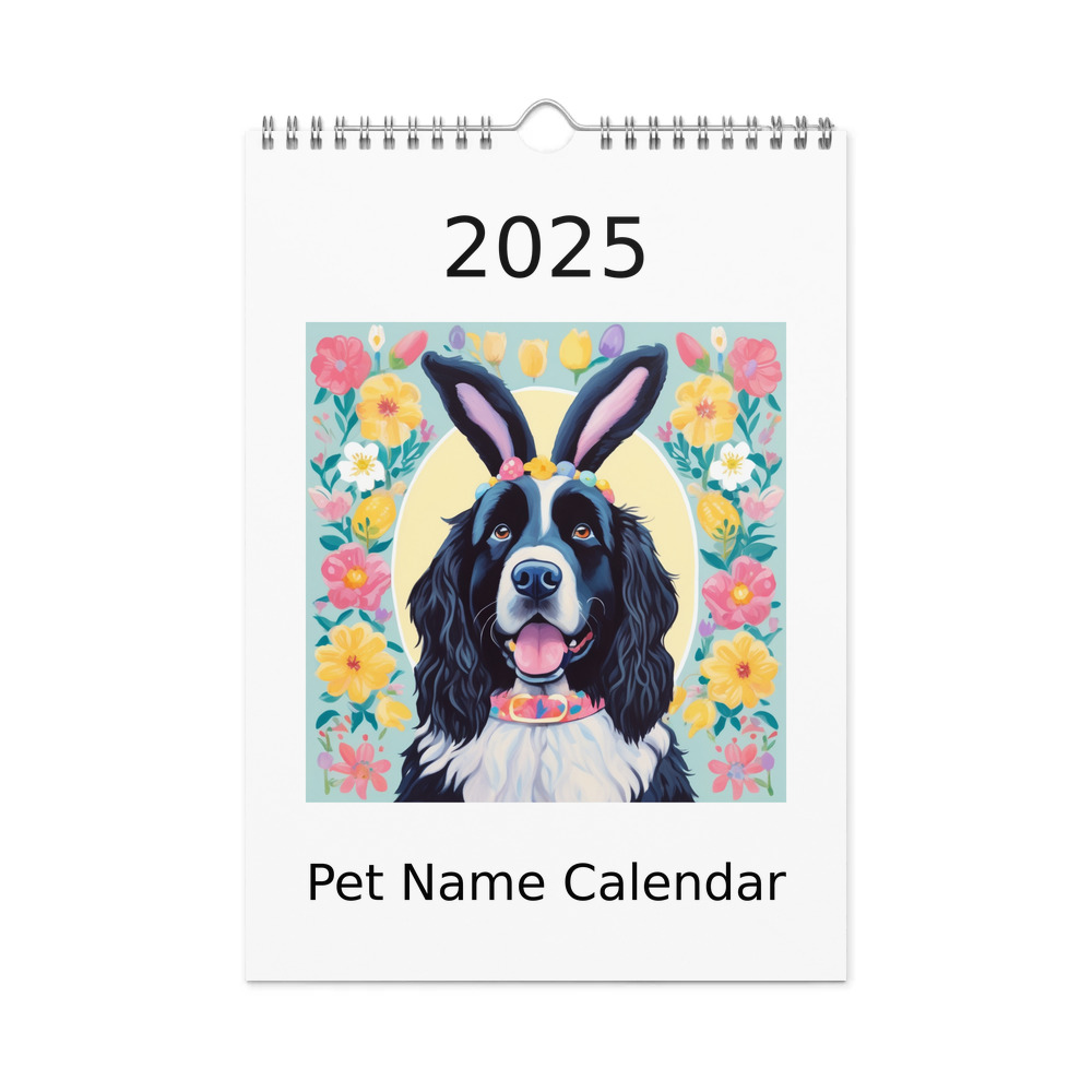 PugMug Custom Newfoundland Wall Calendar (2026)