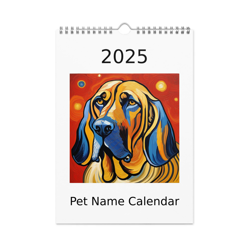 PugMug Custom Pet Wall Calendar (2026)