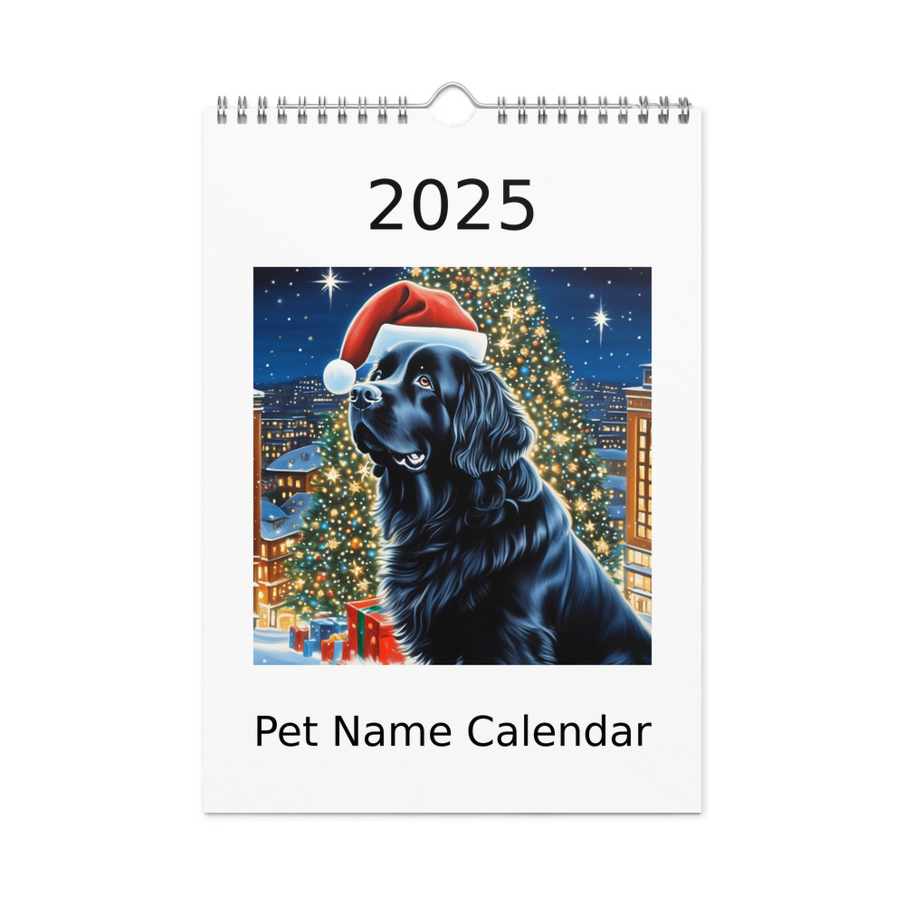 PugMug Custom Newfoundland Wall Calendar (2026)