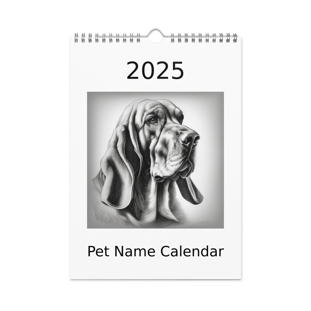PugMug Custom Pet Wall Calendar (2026)